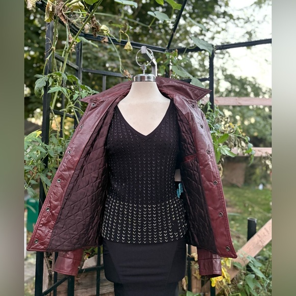 Prima Genuine Leather Jacket Size 40 = Large - Picture 4 of 12